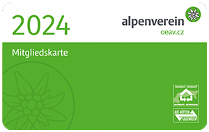 Alpenverein oeav.cz karta 2024